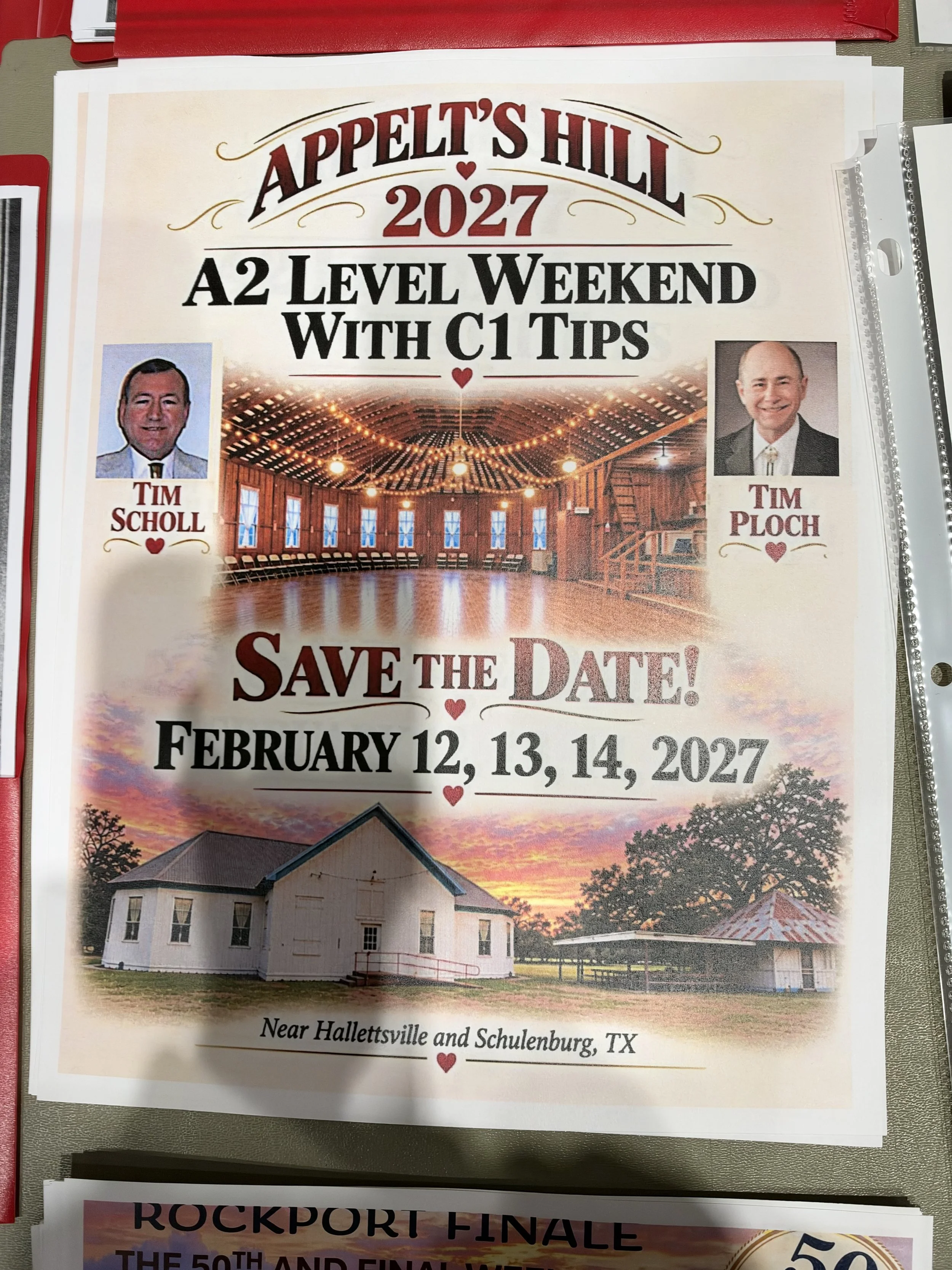 Appelt's Hill A2 Level Weekend with C1 Tips