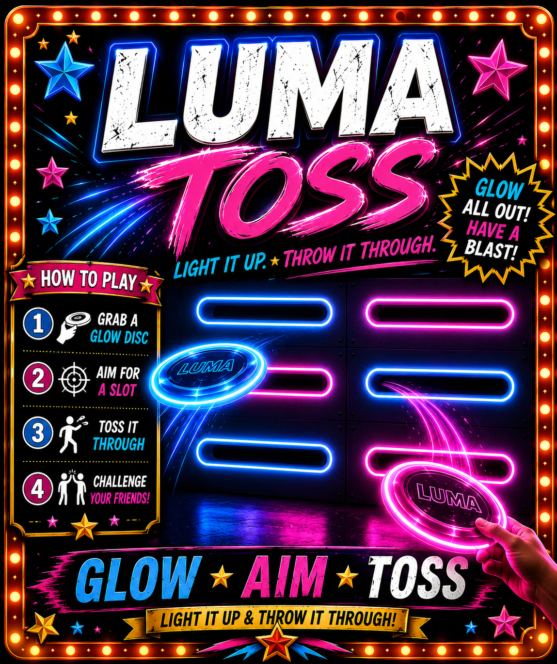Luma Toss Carnival Game