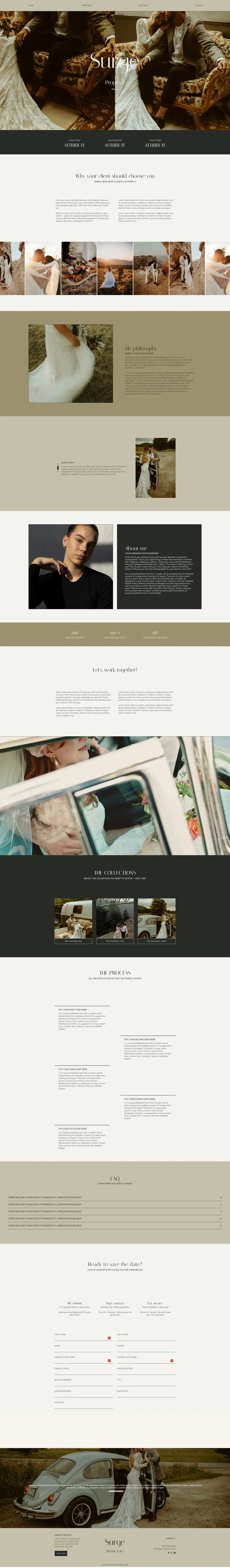 Beautifully Branded Dubsado Forms & Templates