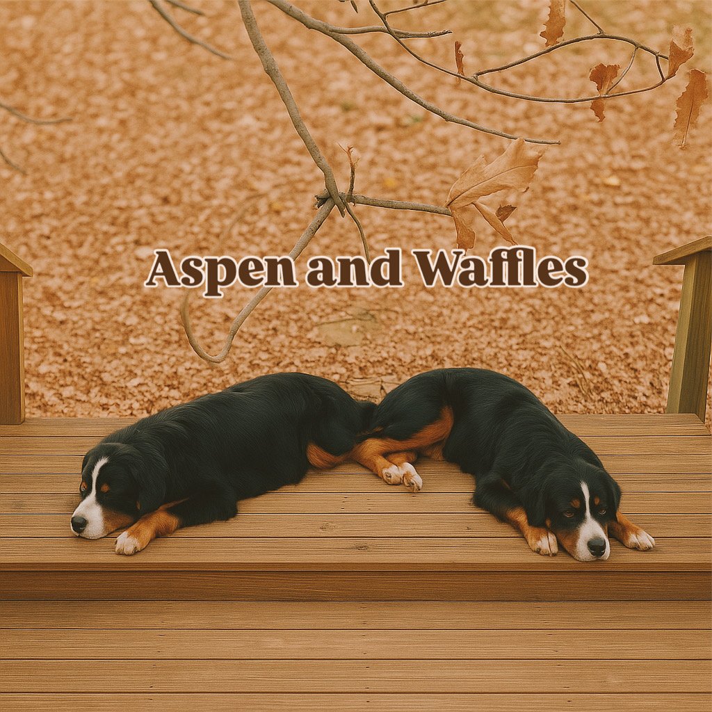 Aspen and Waffles 