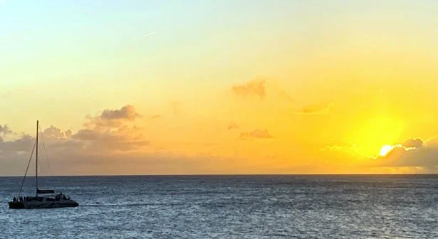 Cupecoy Beach Sunset - Dutch Sint Maarten