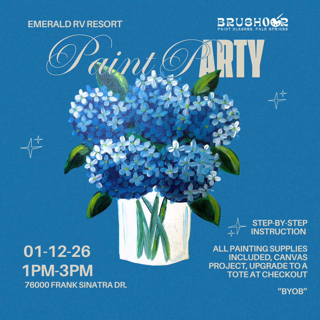 01/12/26 Hydrangeas @ Emerald RV Resort