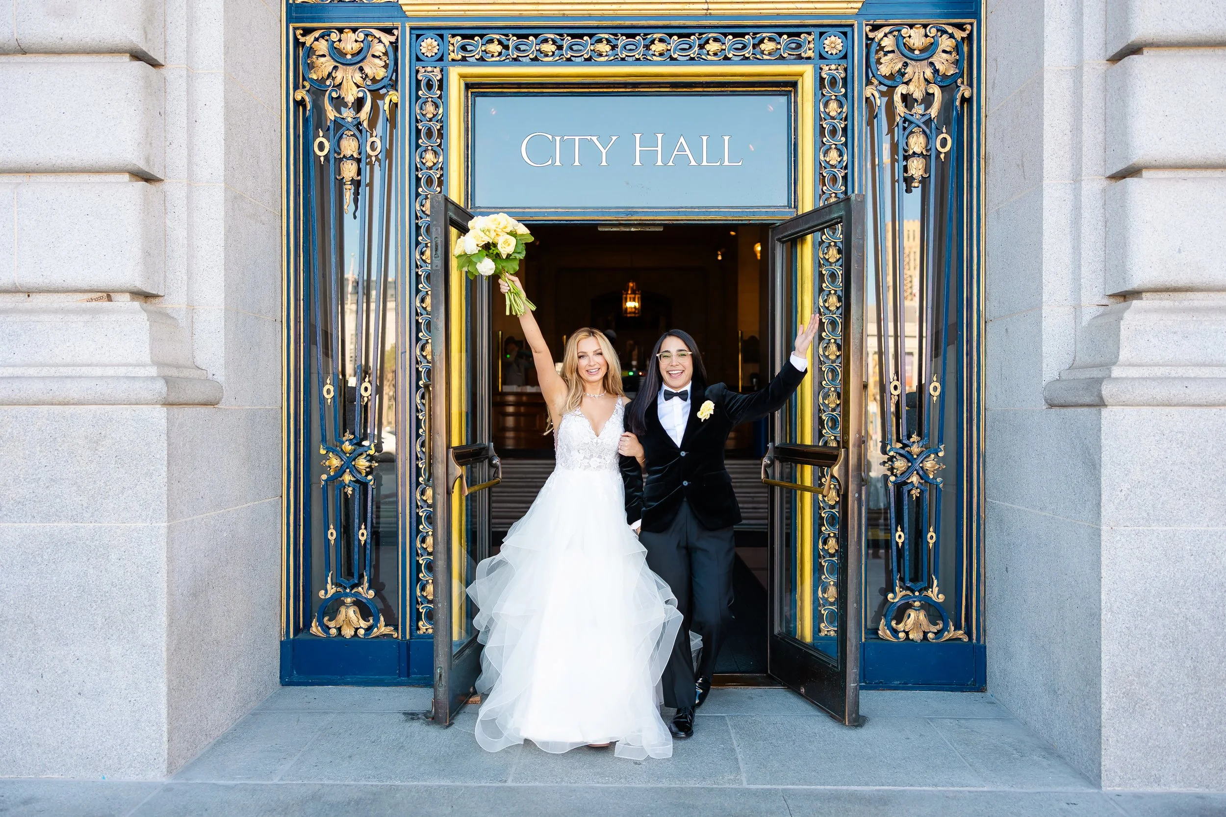 SF City Hall Front Door Exit