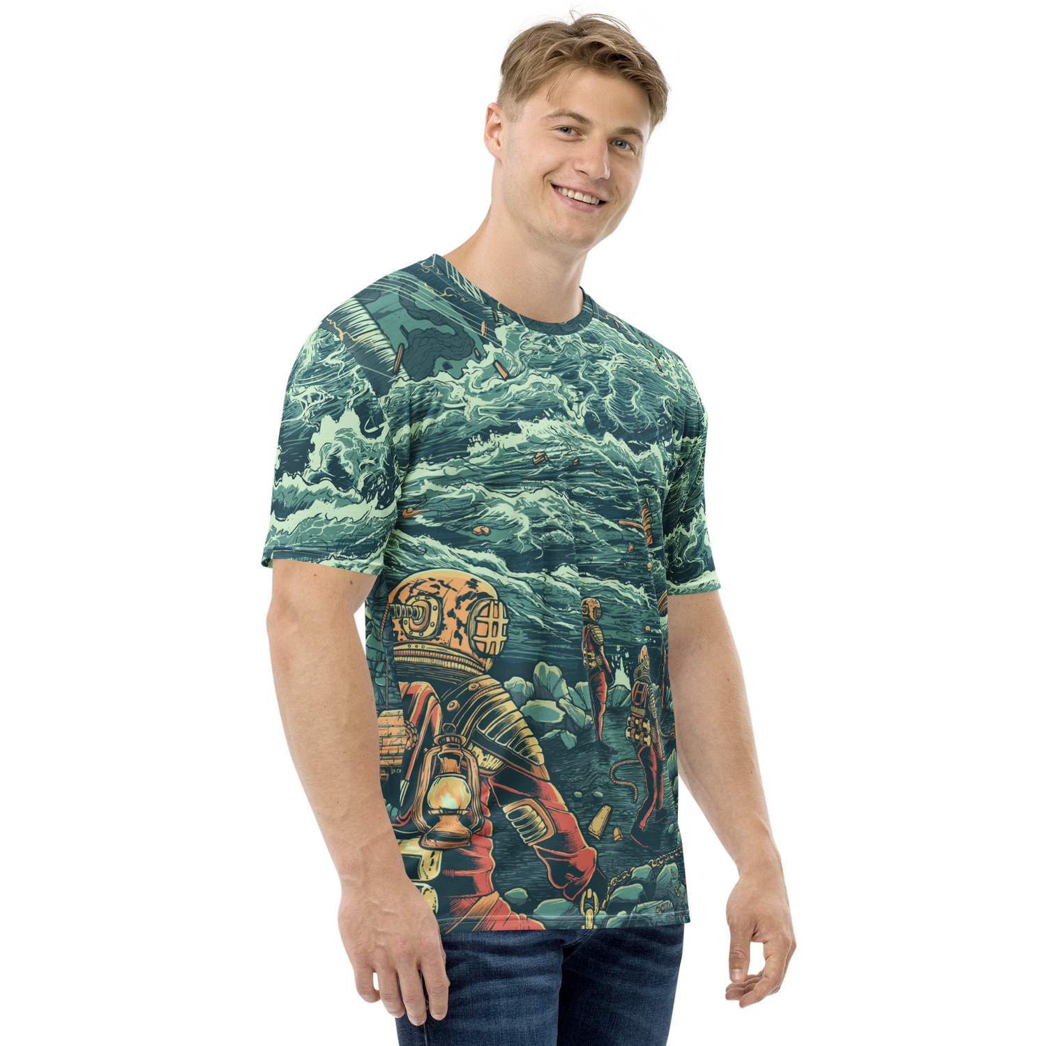 The Great Calamity T-Shirt (All Over Print) — Challenger Deep