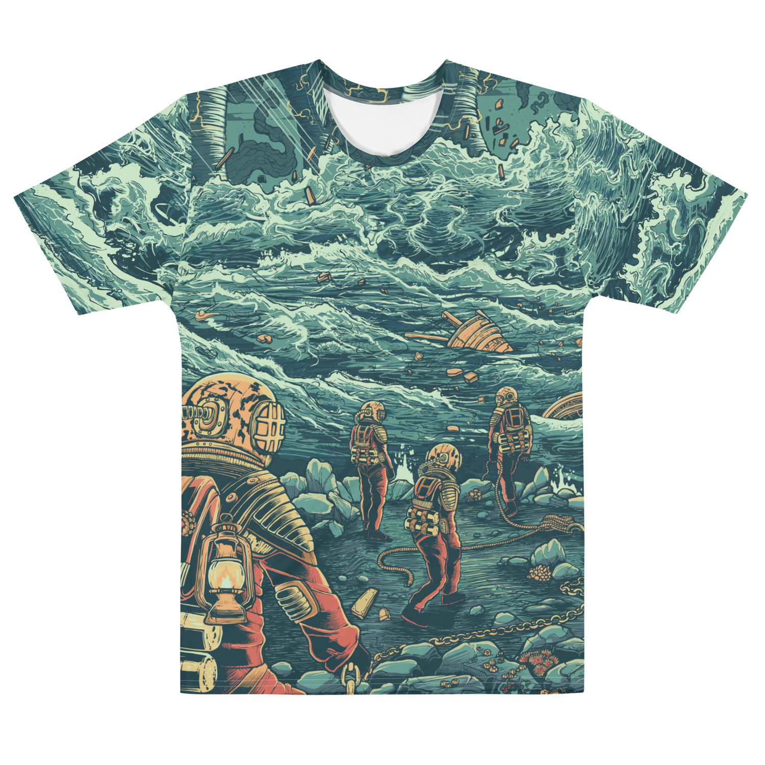 The Great Calamity T-Shirt (All Over Print) — Challenger Deep