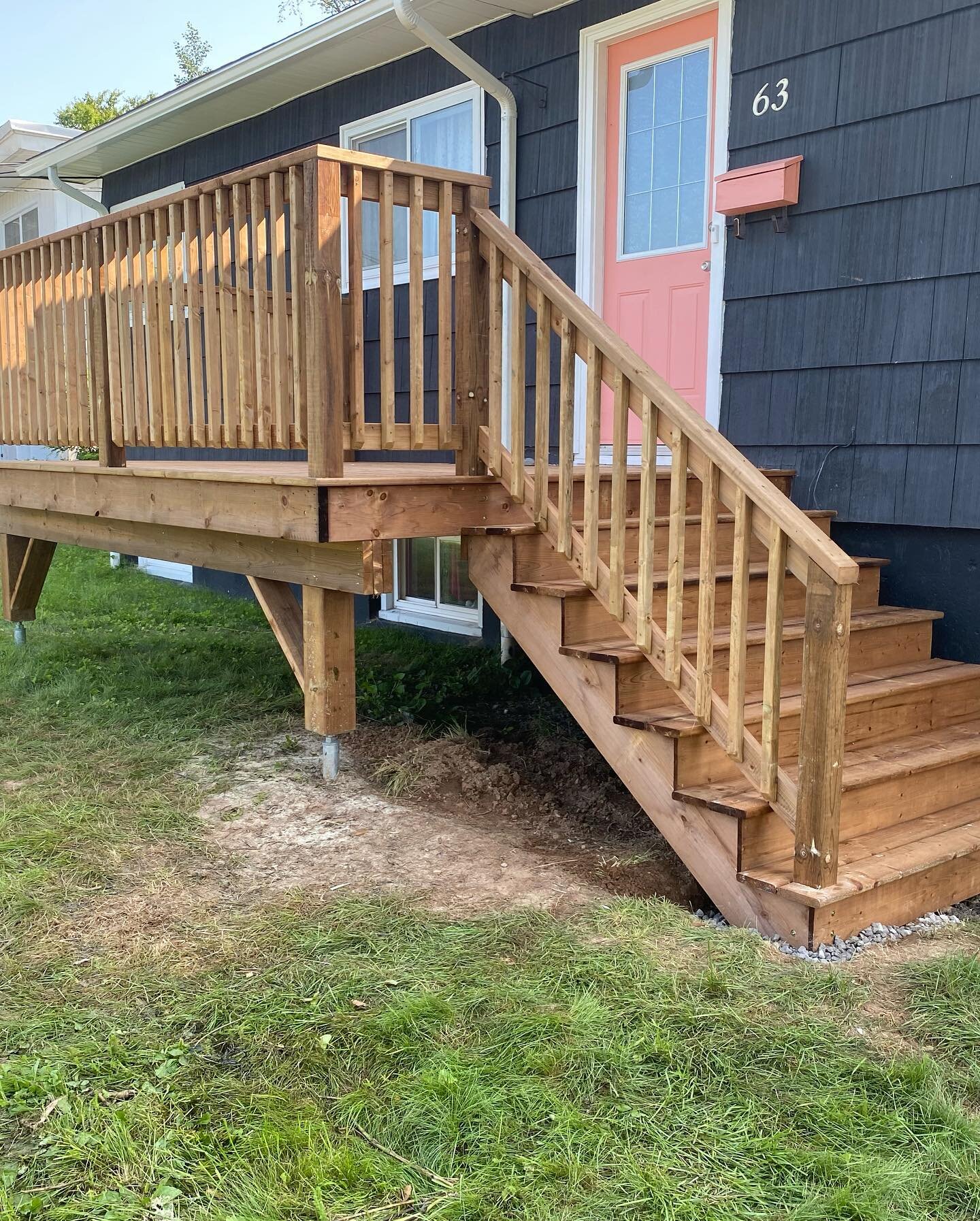 New front porch for a new client!