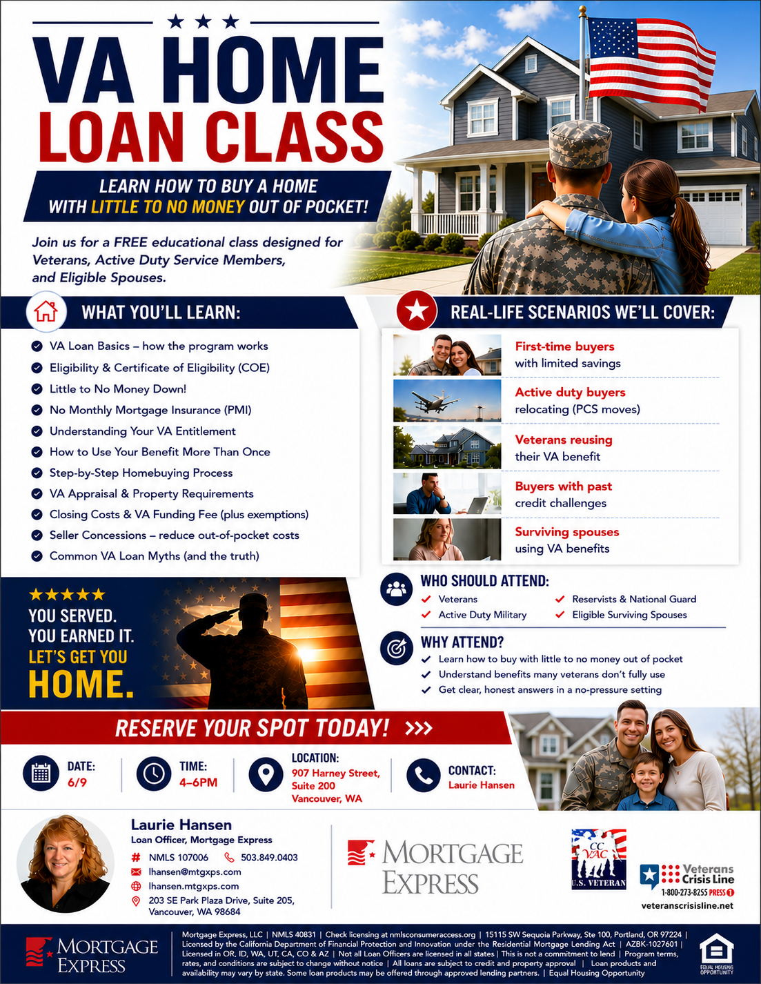 VA Home Loan Class