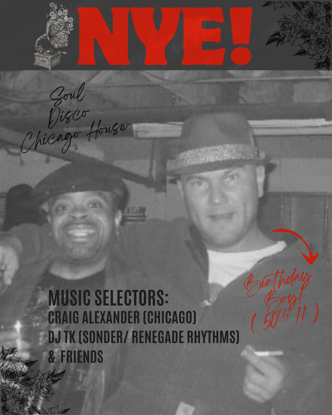 NYE Celebration with DJ TK & Craig Alexander (Chicago)