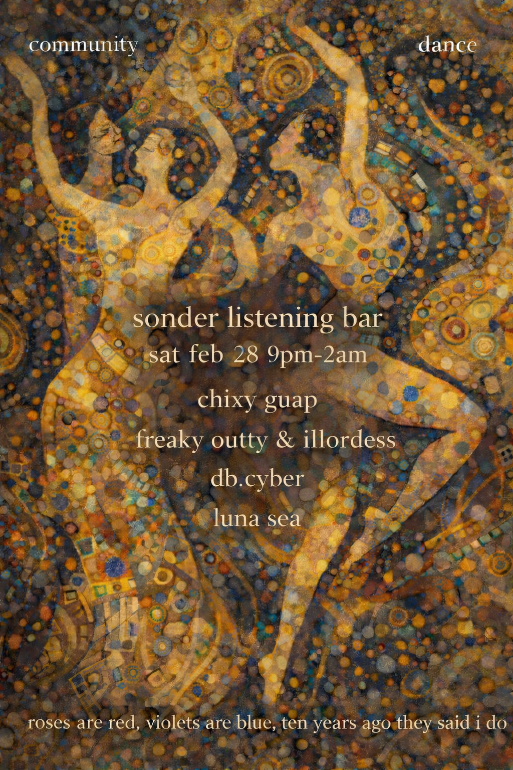 Community + Dance with Chixy Guap, Freaky Outty & Illordess, db.cyber and visuals by lunasea