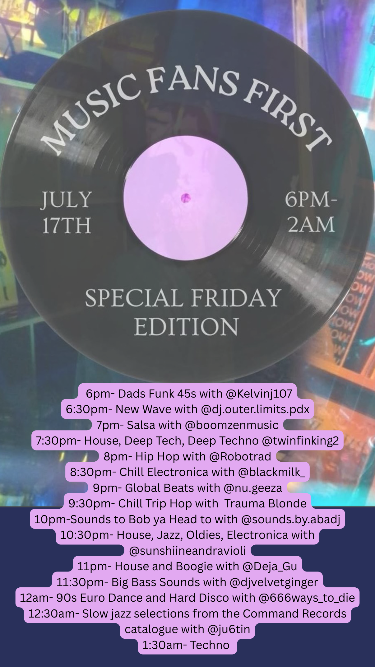 Music Fans First : Friday Addition 