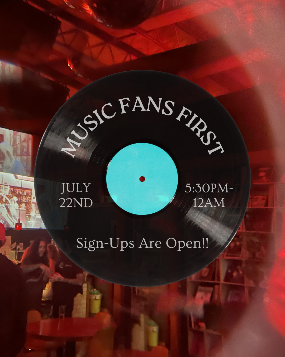 Music Fans First ( now every Wednesday)