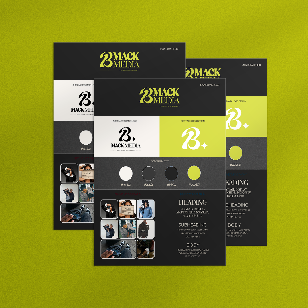 Text Based Logo Suite Design