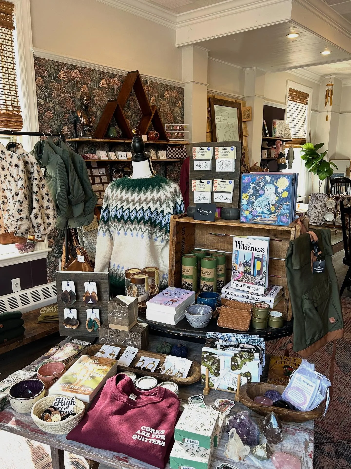 Sweater weather has officially arrived and we are ready for it at the Bird &amp; Bear.

Shop in-person or online!