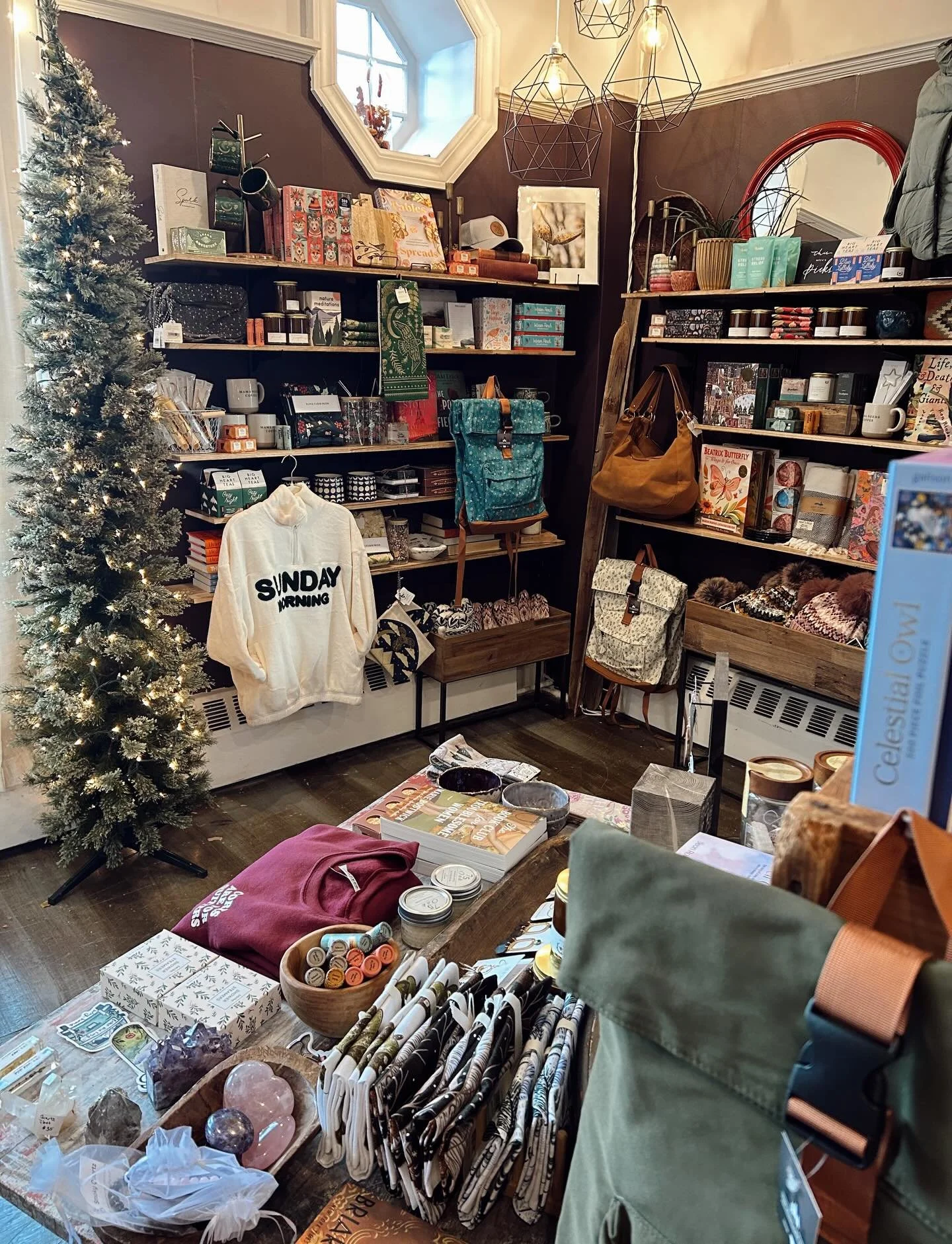 It&rsquo;s the last Sunday Morning before Christmas ~ and we will be open 10-5 today!

Let us bring some cozy &amp; calm to your wilderness.