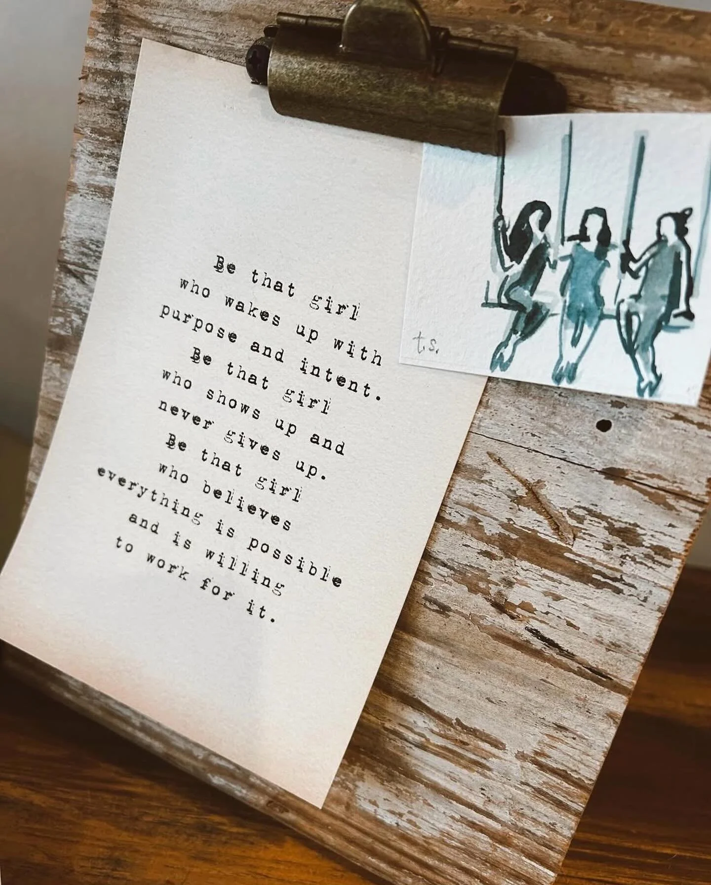 Happy Galentine&rsquo;s Day Birds &amp; Bears! 

The shop is open 9-6 today &amp; 10-4 on Saturday ~ we will be closed Sunday &amp; Monday. 

✨✨✨

My sweet friend Sue of @gracefullyrestored gifted me and the Bird &amp; Bear this print 5 years ago tod