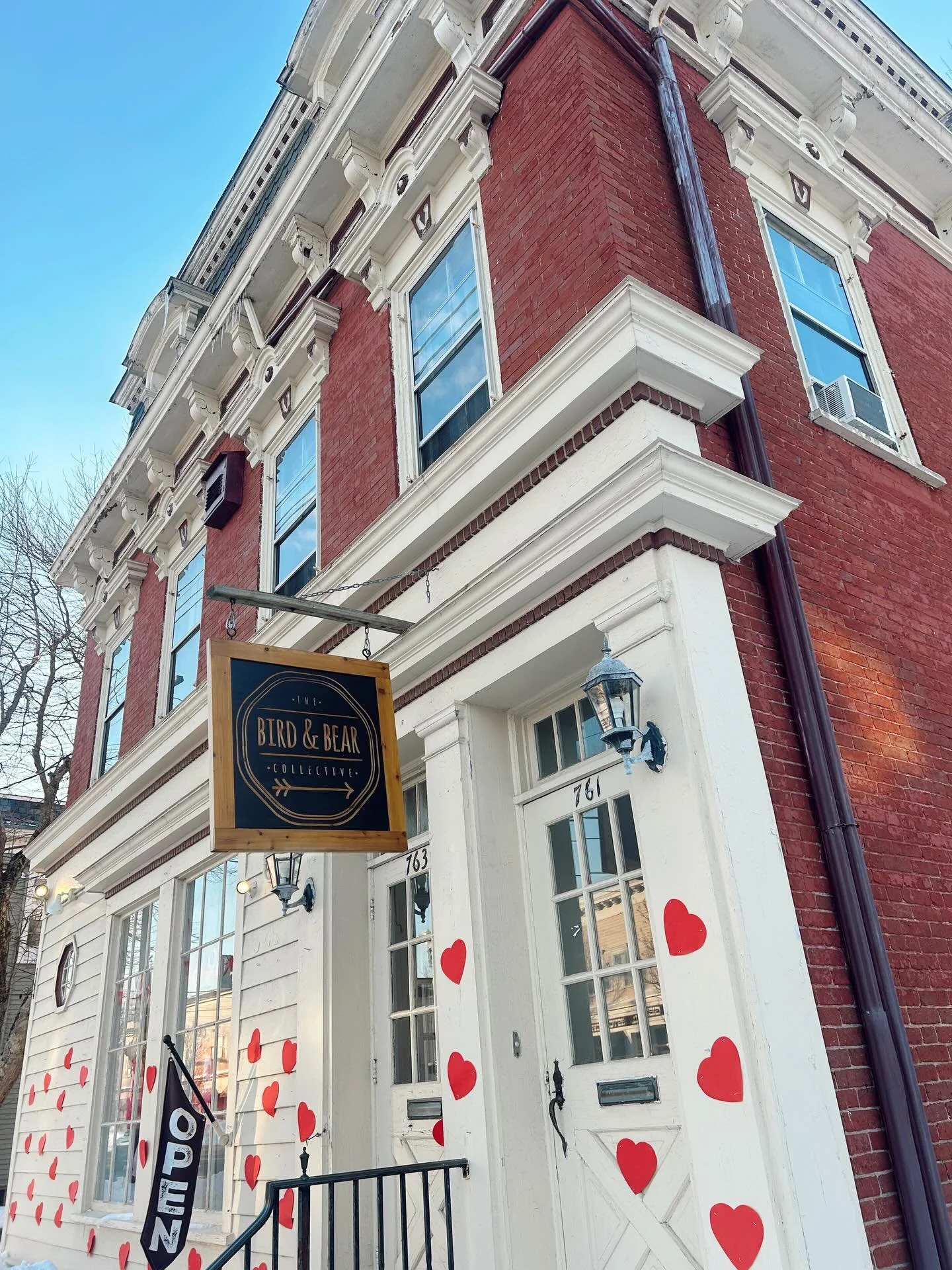 Happy Valentine&rsquo;s Day Birds &amp; Bears ~ open 10-5 on this shop local Saturday holiday! 

We are gifting 15% off almost anything pink 🩷~ including our signature Love Better in the  pink🩷!