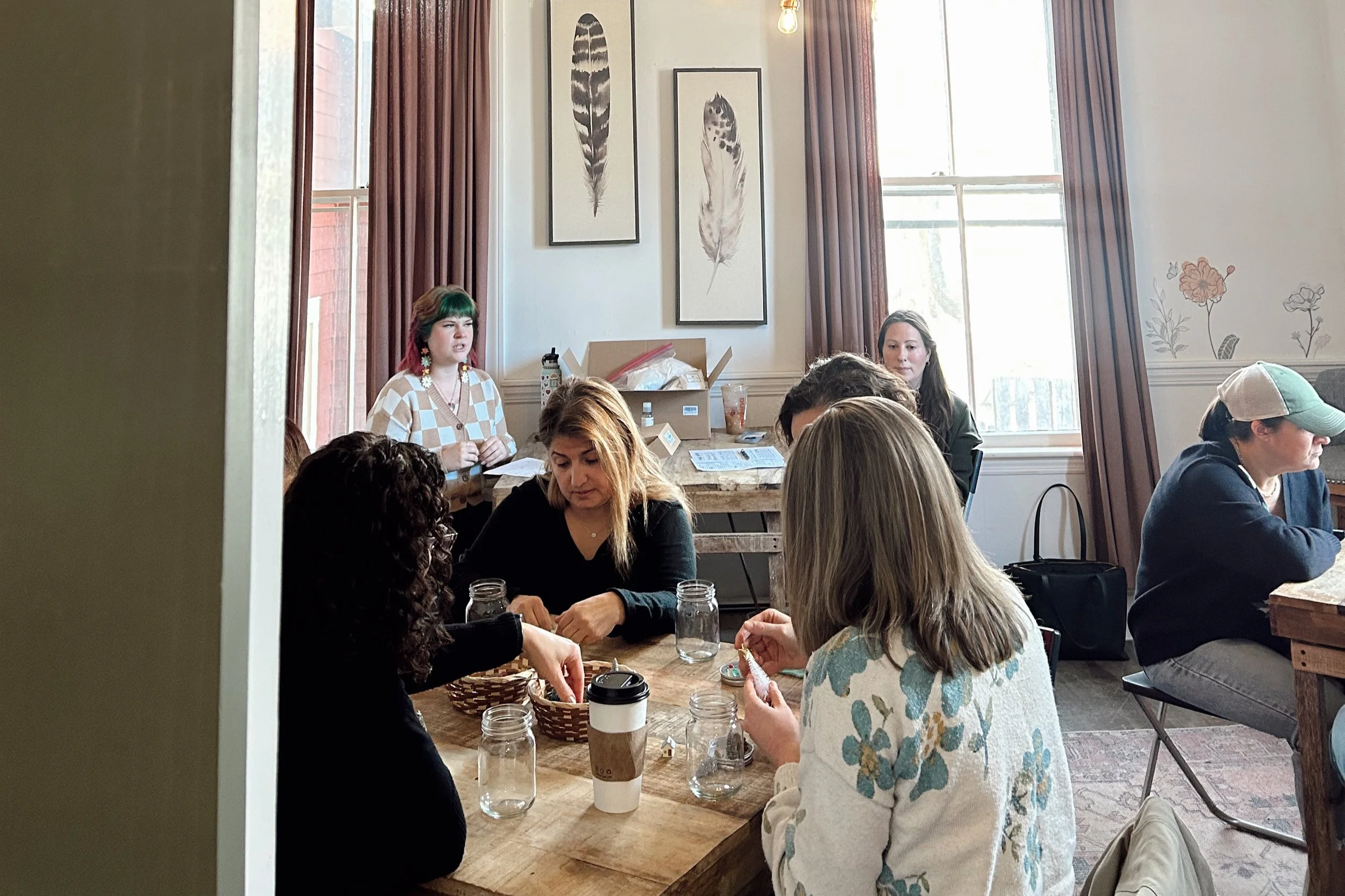 Parent Meet-Up: Flower Pressing &amp; Grounding