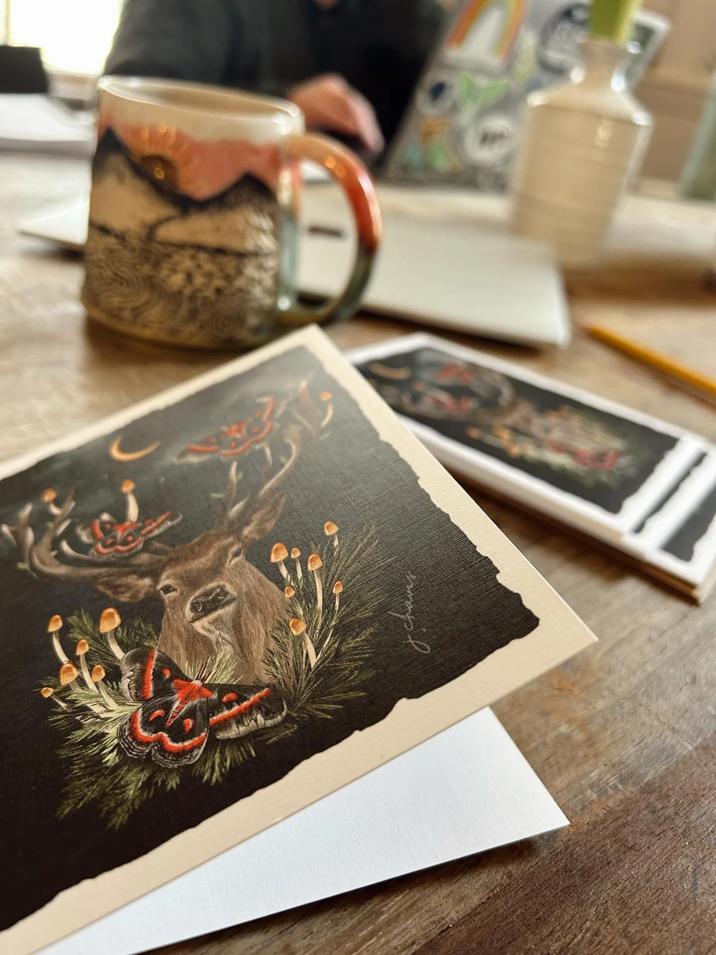 Last week I started writing letters again at our weekly Writers Meet-Up for Bird &amp; Bear Members. I used to write letters all of the time, but technology, time and the mental tornado that has been wreaking havoc on my brain took it away. 

Today I