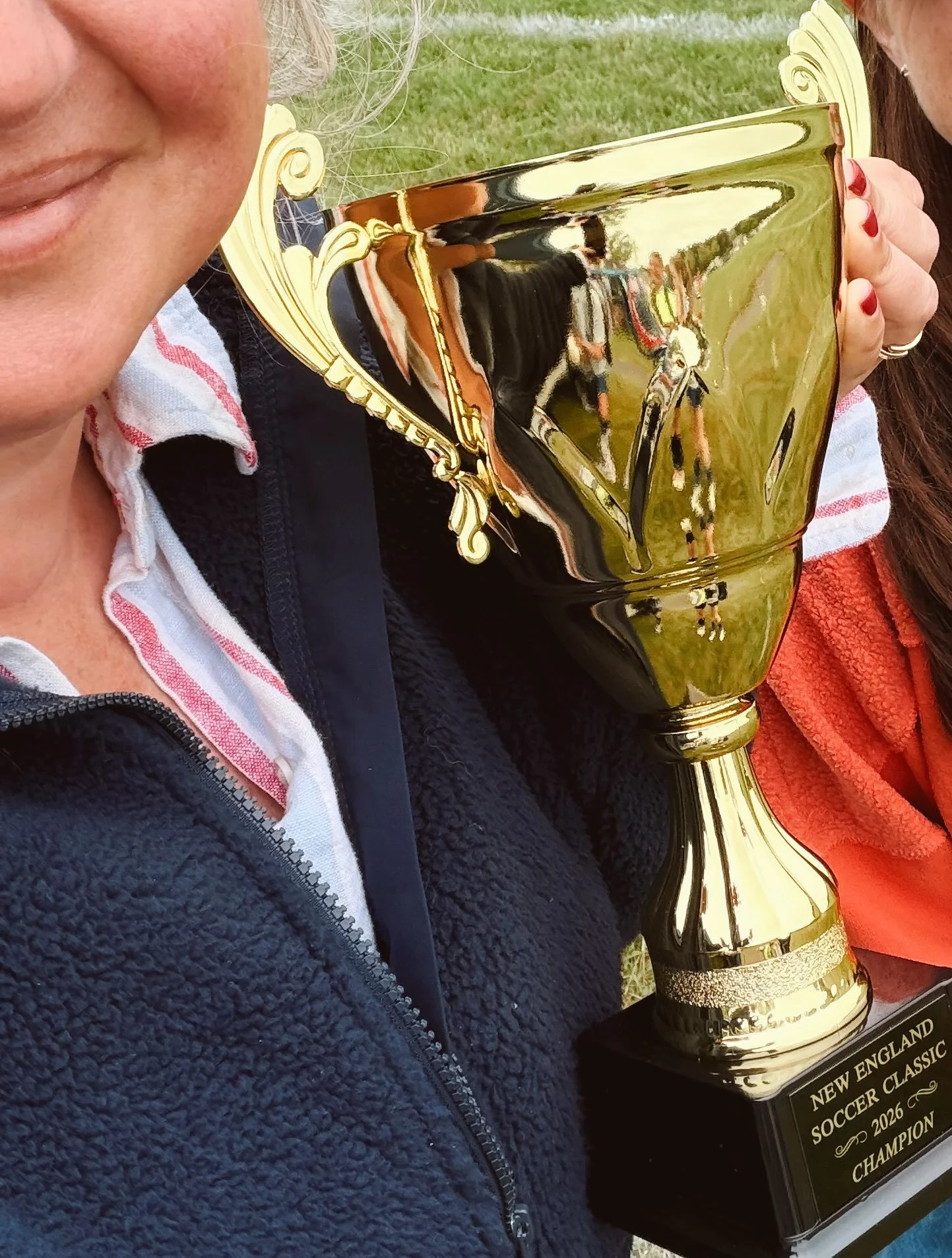 I think I 100% jinked my daughter&rsquo;s soccer team, but I captured the trophy for myself.

As I walked by the table of gold cups at the end of May, I couldn&rsquo;t help but ask the tournament organizer if I could just hold one for myself for just