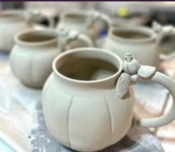 Rooted in Autumn: A Ceramic Pumpkin or Mug Workshop