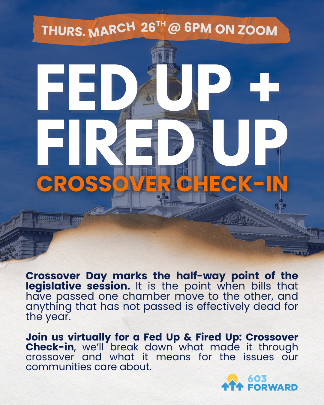 Fed Up &amp; Fired Up: Crossover Check-in