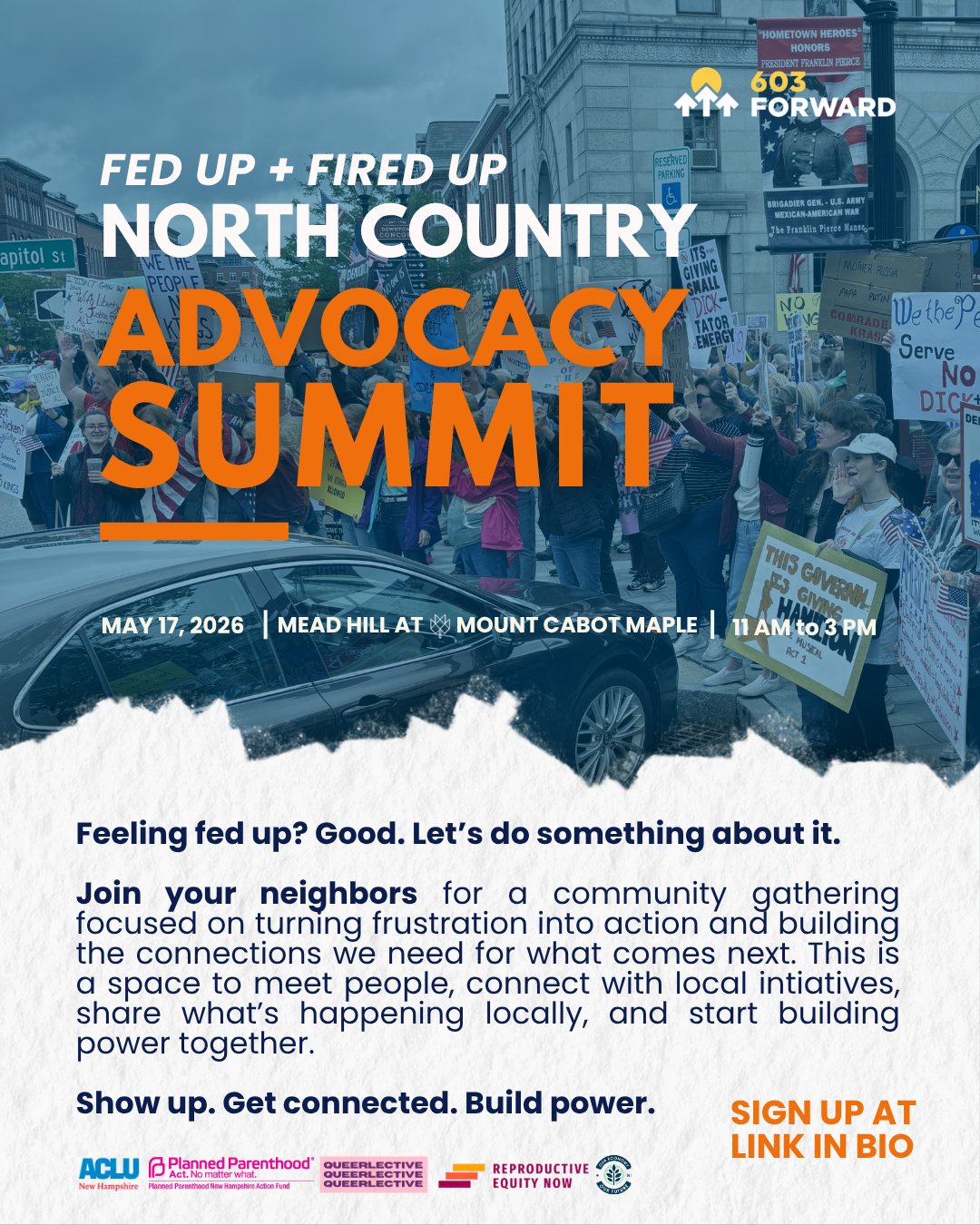 Fed Up & Fired Up: North Country