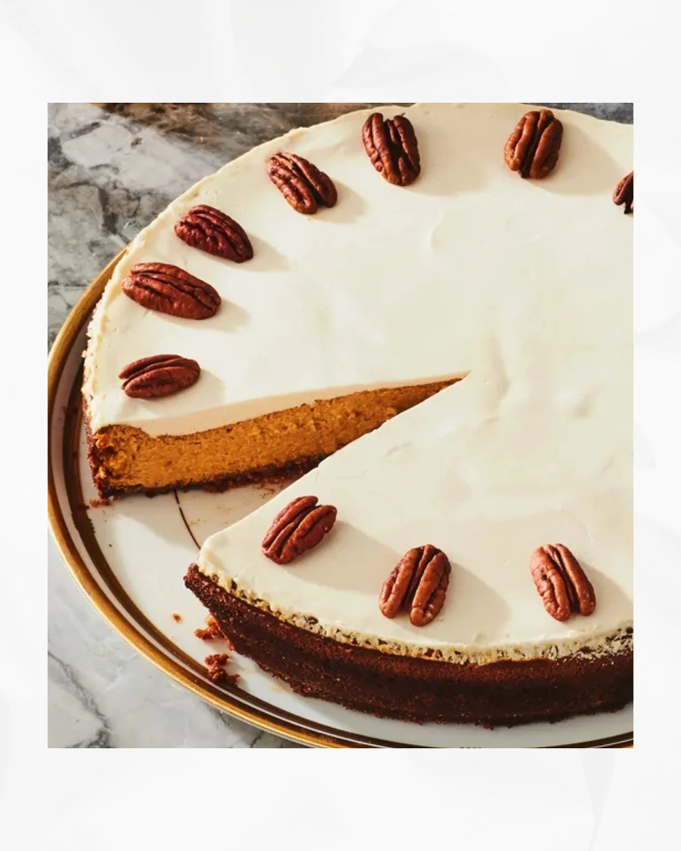 Pre-order your Thanksgiving dessert! We are selling a limited amount of PUMPKIN BOURBON CHEESECAKES (pumpkin cheesecake made with a pecan crust and bourbon sour cream frosting) Order them before we run out! *link in bio*

#thanksgivingdessert #pumpki