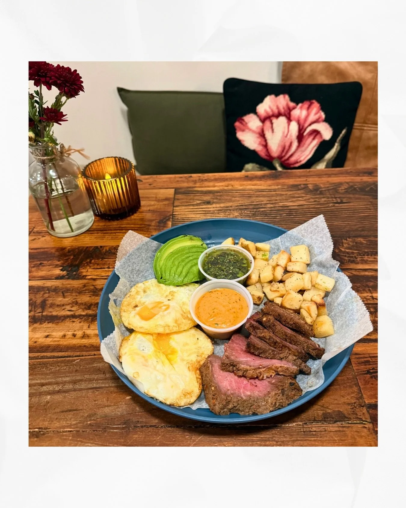 Did someone say STEAK &amp; EGGS?! Sneak peek at things to come to our Winter menu 👀🥩🍳 Launching December 1st!