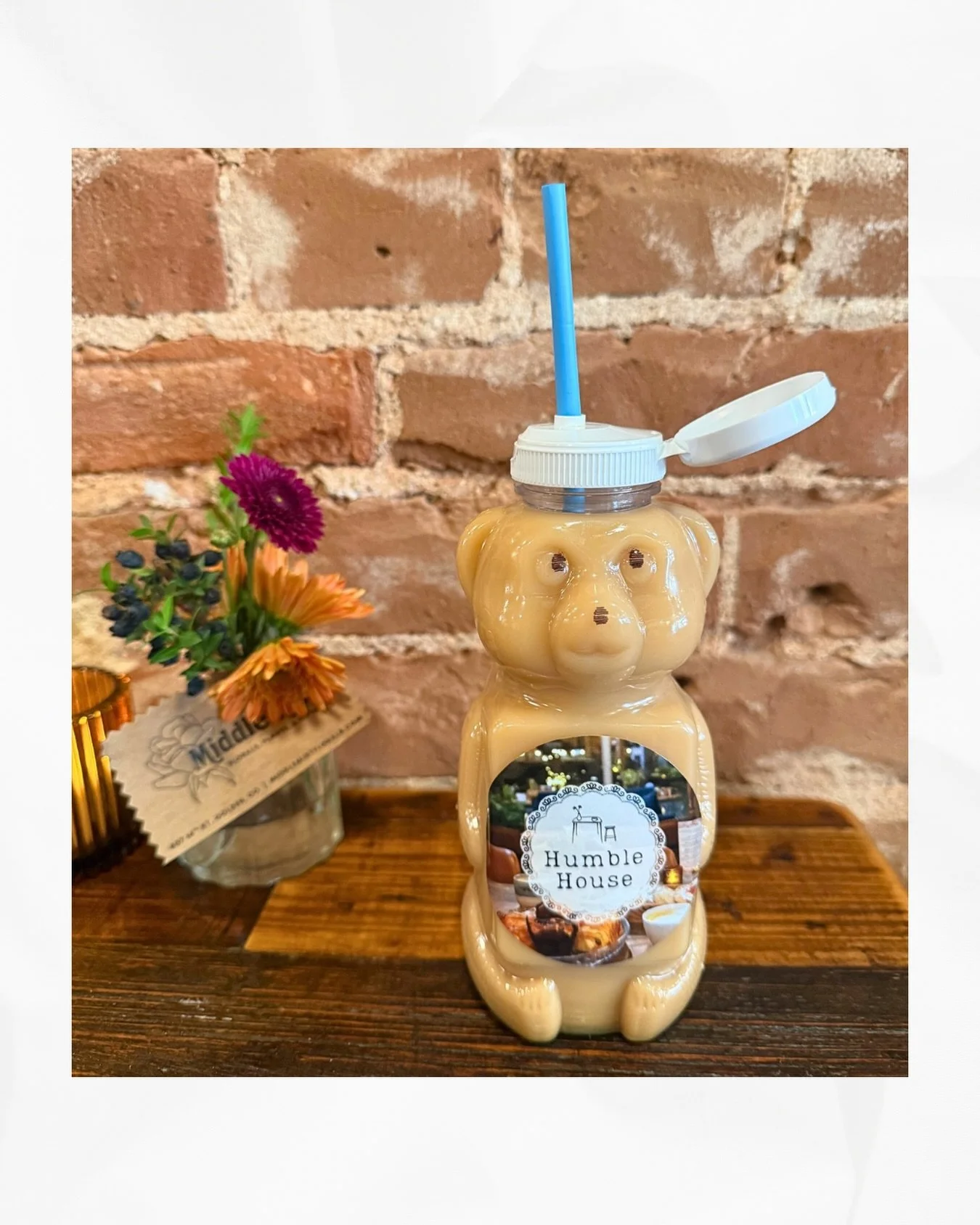 Come get your post-holiday pick-me-up in a cute little bear cup!