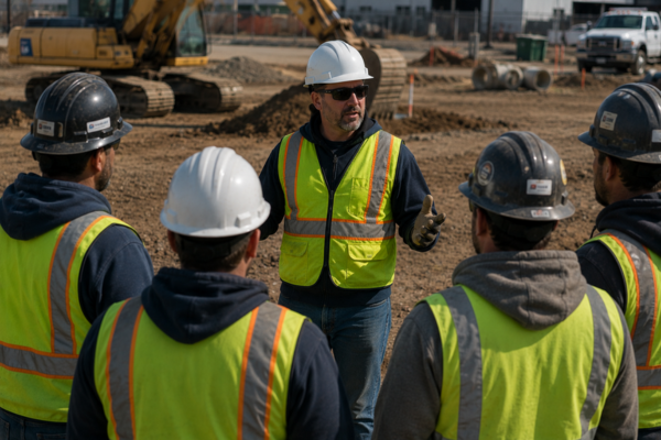Ground Disturbance Training on site