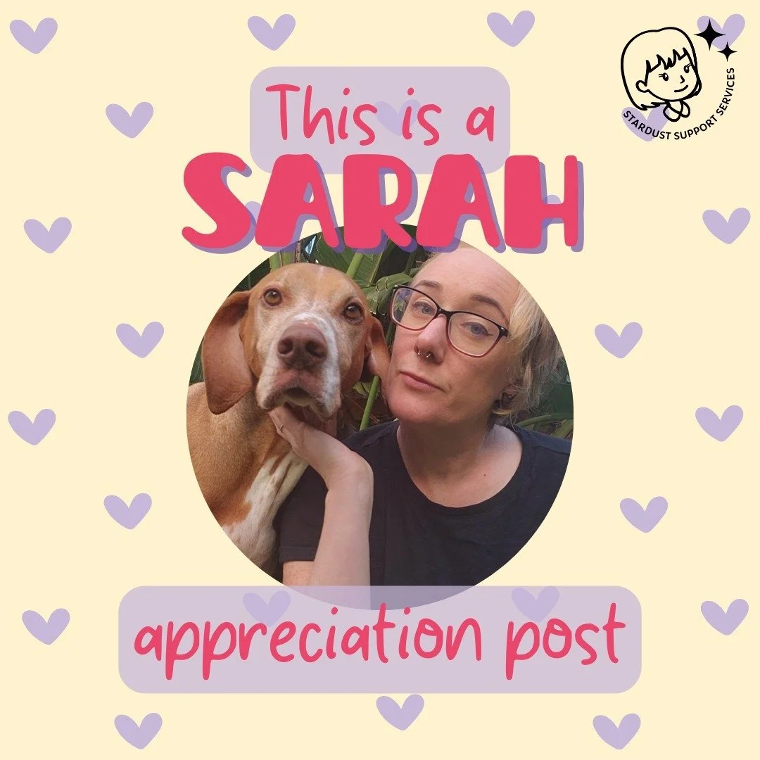 She's kind. She's humble. She's got a really cute dog. We 🩷 you, Sarah! 
This feedback from one of Sarah's clients made both of us tear up last week 🥹 it's always so amazing to hear what impact our work has, far beyond just getting things done!
#
