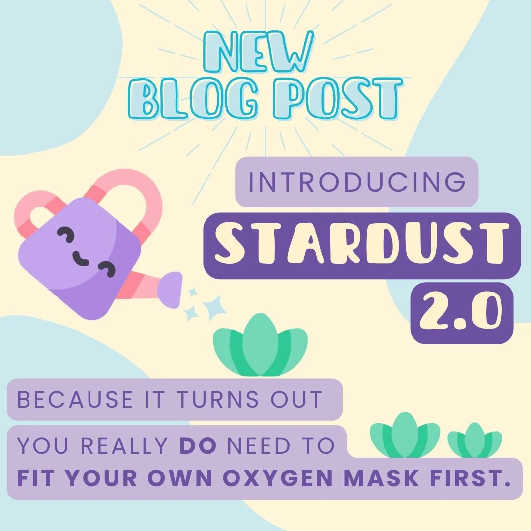 Happy Friday! There's some news up on my website about what's next for Stardust. Link in bio. 💖

#adhdsupport #neurodivergentsupport #virtualassistant