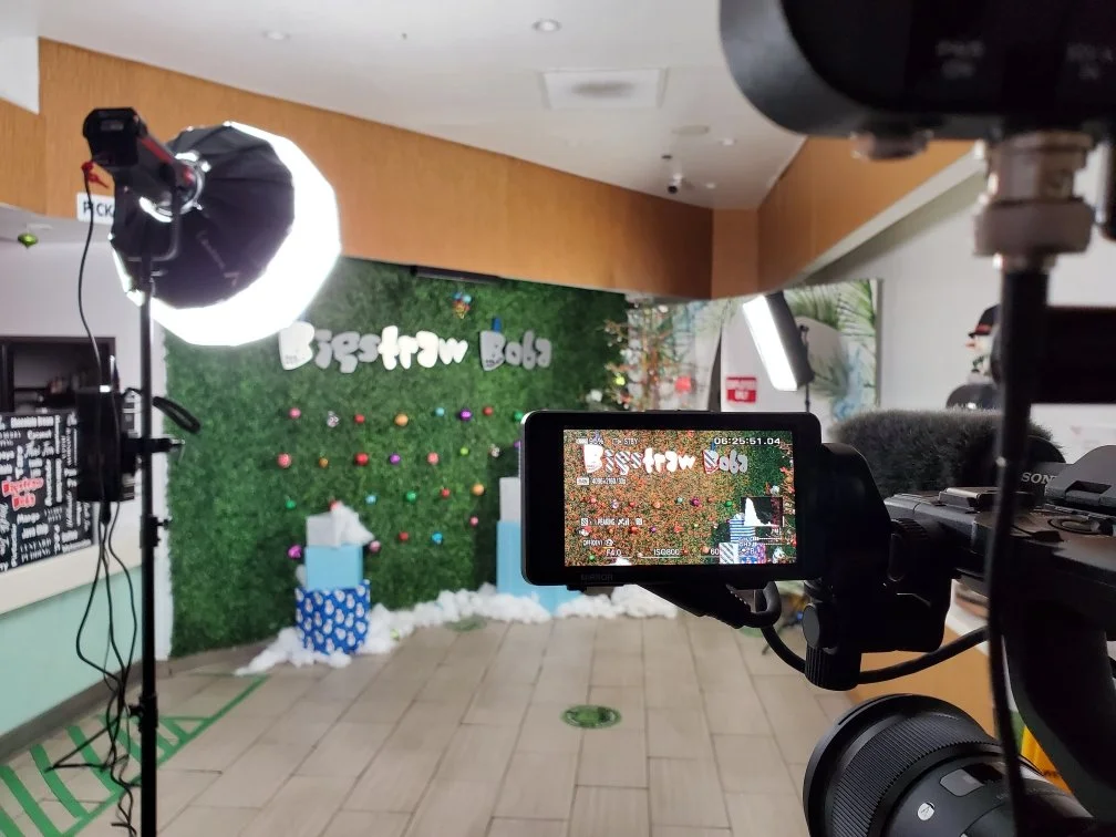 Arm & Camera filming branded business content