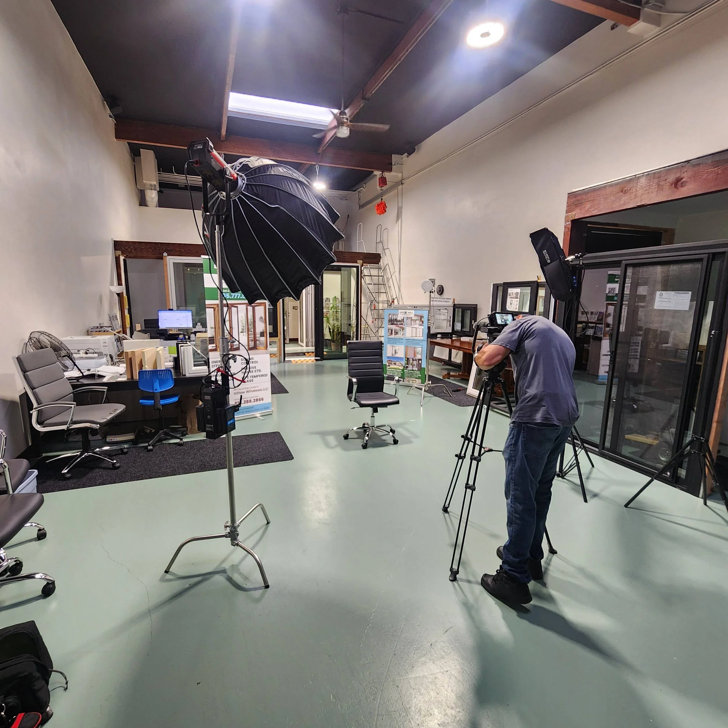 Behind the scenes Arm & Camera production