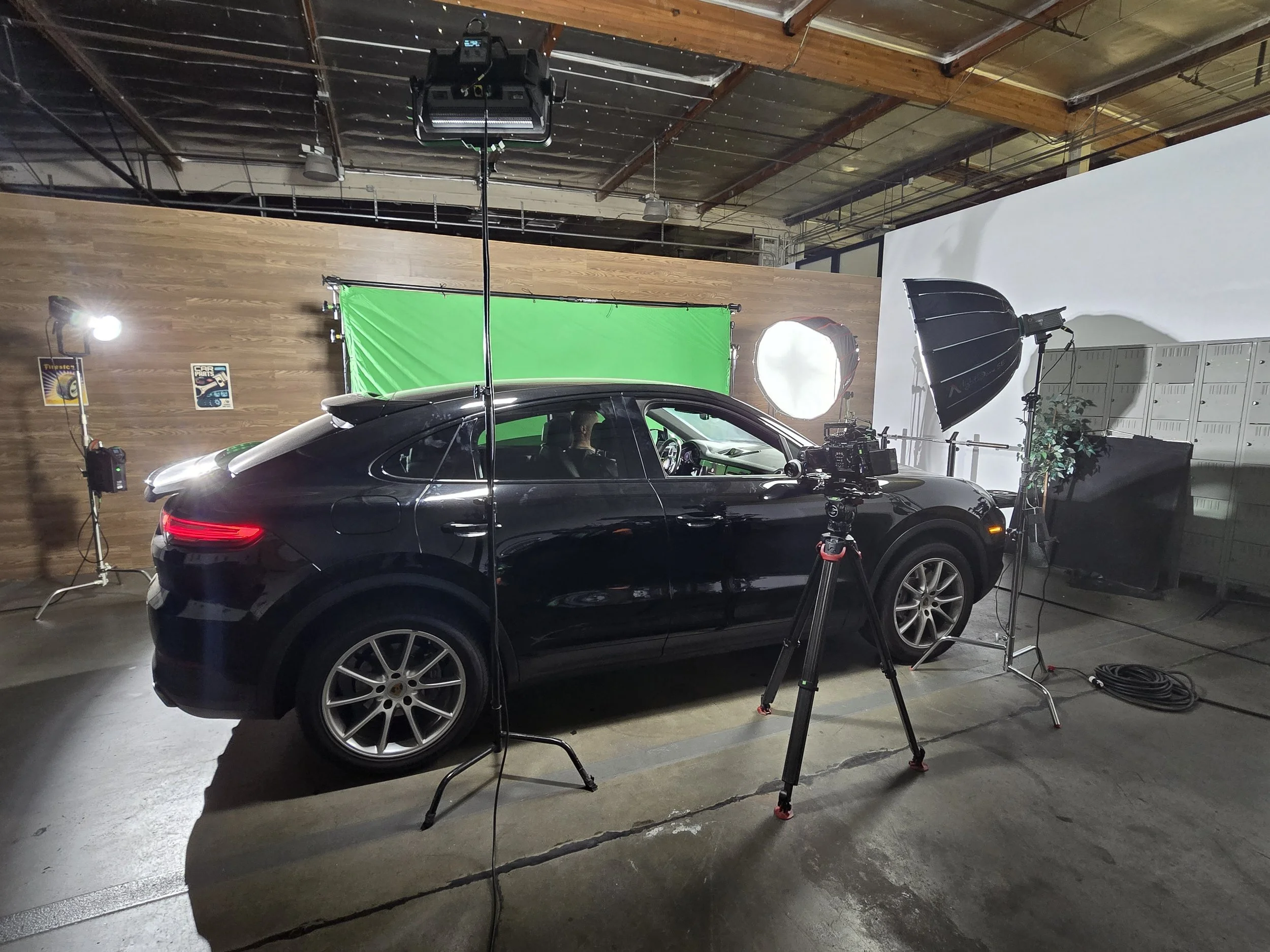 Professional camera, lighting, and studio production setup by Arm & Camera