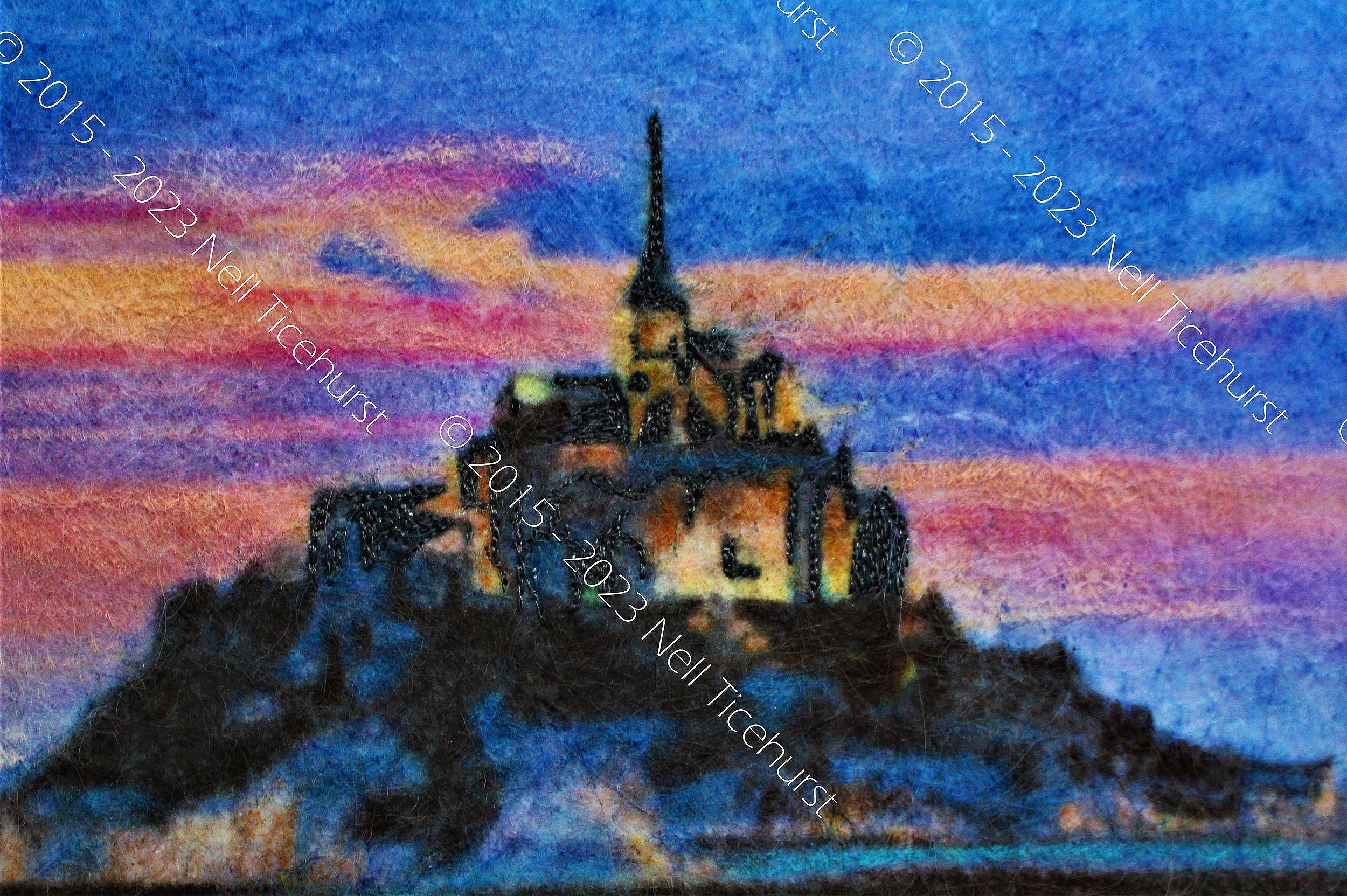 Le Mont St Michel (iii) - Normandy, France