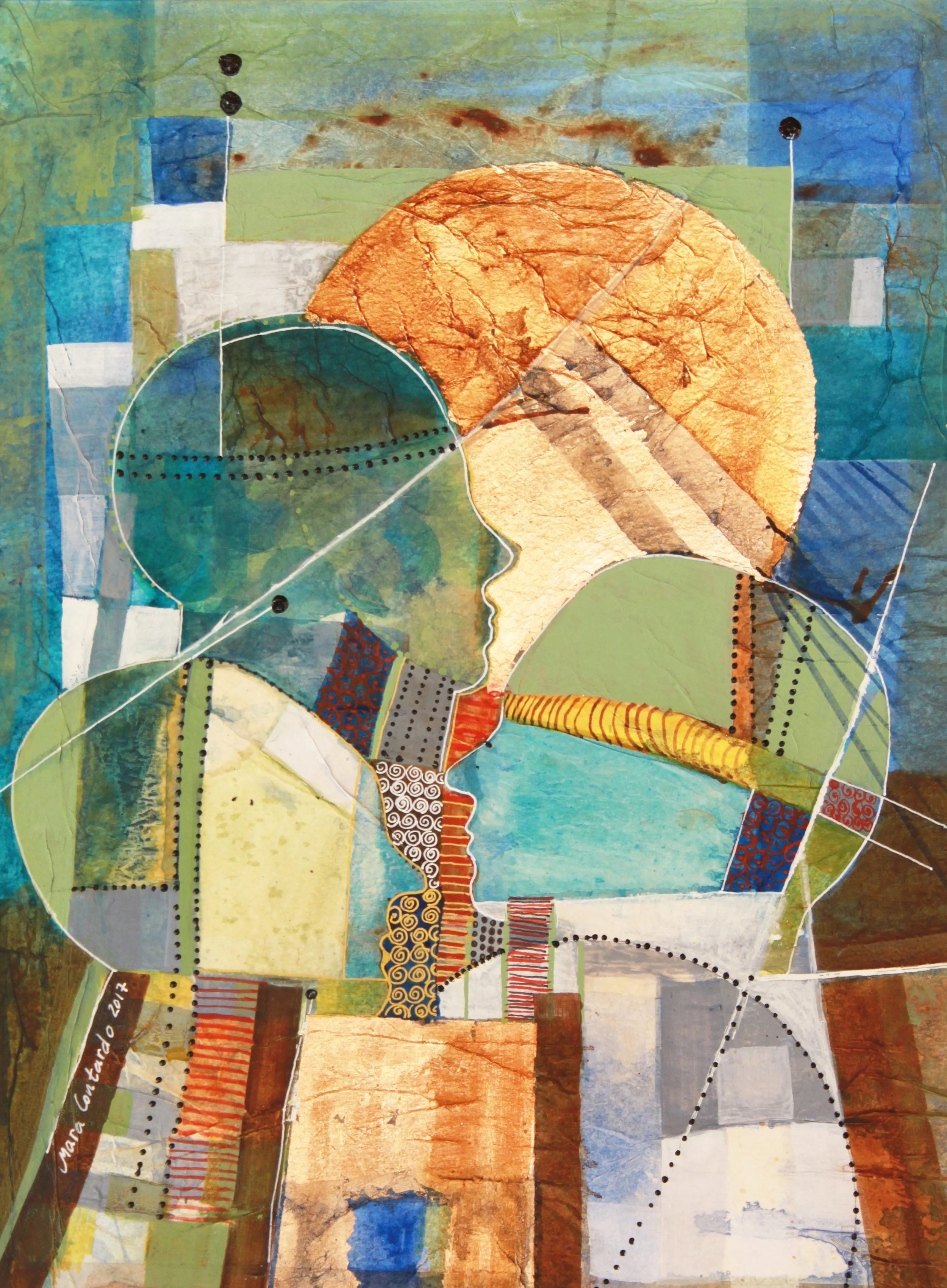 Två kvinnor och en man