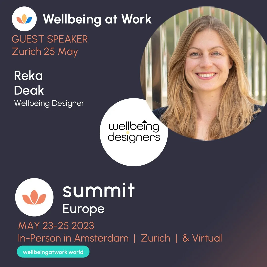 Interview for the Wellbeing at Work Summit Zurich 2023 — wellbeing ...