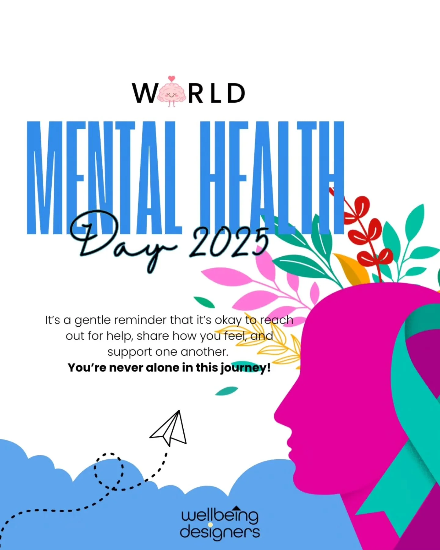 🌍 World Mental Health Day 2025 💚

Holding hands &amp; lifting each other up.

Today reminds us that mental health matters just as much as physical health.

Let&rsquo;s take a moment to check in with ourselves, our colleagues, our friends, and our l
