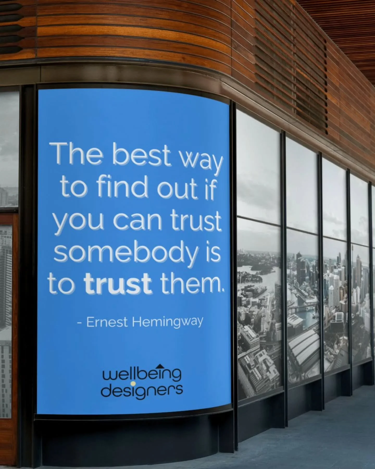 Trust isn&rsquo;t just a leadership skill or a workplace value, it&rsquo;s a wellbeing practice 💛

❓But how often do we actually practice it?

When trust is present, people feel psychologically safe. They speak up, ask for help, and show up as thems