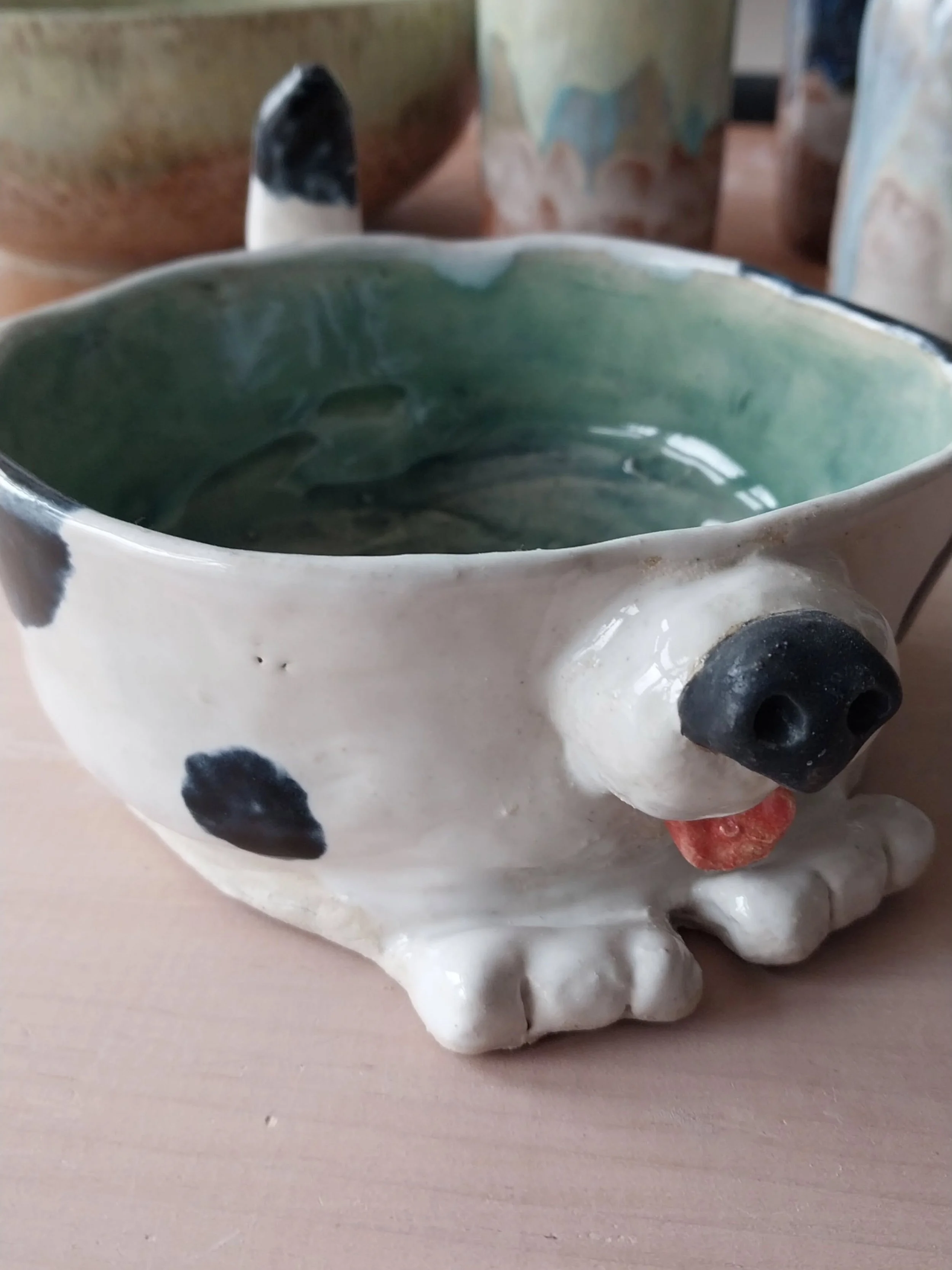 During this weekend's Maine Pottery Tour, we will have local pottery for sale, handmade by Kelley Hillier, Jessica Belanger, Kyle Jandreau, Mercedes Martin, and Teresa Kaczynski, plus studio tours, demos, and door prizes! Saturday, May 2, 10am-5pm Su