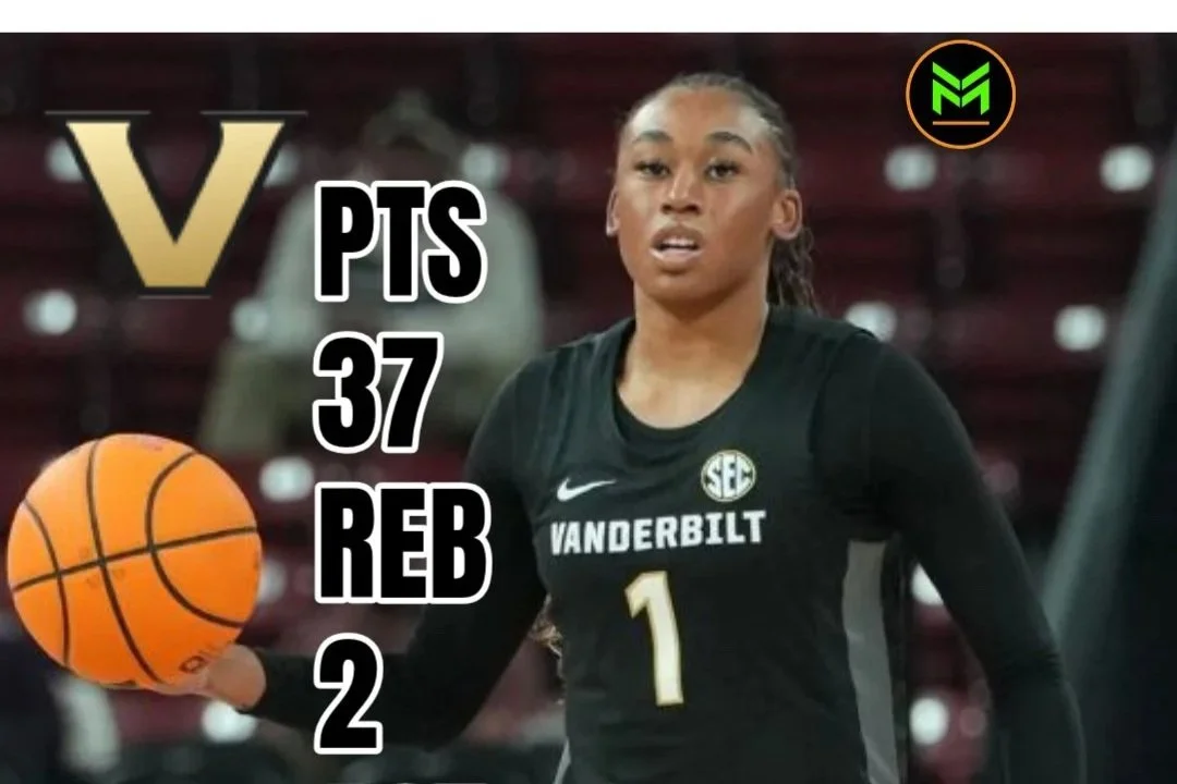 Mikayla Blakes put on an absolute SHOW tonight for No. 7 Vanderbilt, dropping 37 points 