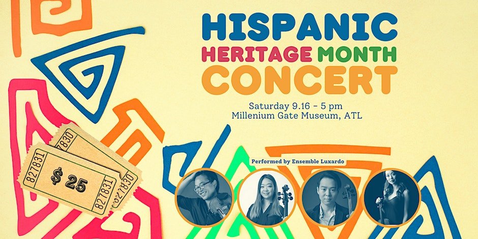 RESCHEDULED: Hispanic Heritage Month Atlanta: Outdoor String Quartet Concert