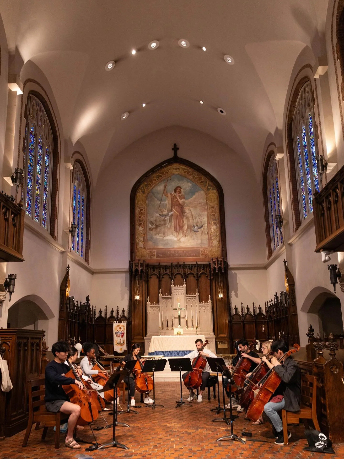 Some stills from rehearsal with the Eight Cellos of Atlanta 🎶
In case you’re wondering, Eight Cellos of Atlanta’s name is modeled after the esteemed 12 Cellos of Berlin 🤪 now Atlanta has its very own cello ensemble!
Tickets at link in