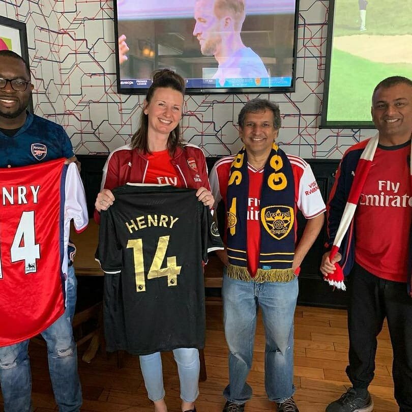 Great turnout at @saugagunners for the #northlondonderby 

Love to see this 😍. Great win for us too. 

#northlondon #Arsenal #ArsenalCanada #COYG #Canada