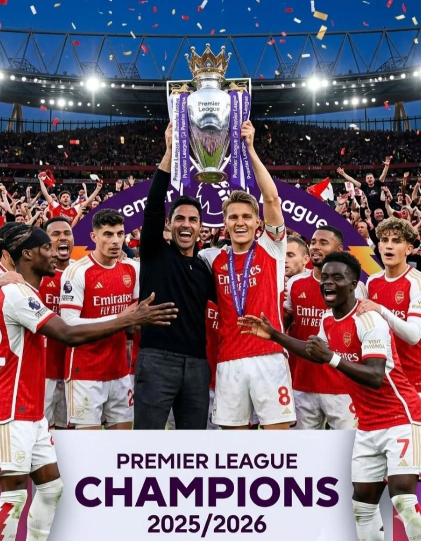 Feels surreal ❤️ No words, only emotions ❤️❤️❤️❤️

Congratulations my fellow Arsenal fans. It took 22 years, but it was worth the wait. #COYG
