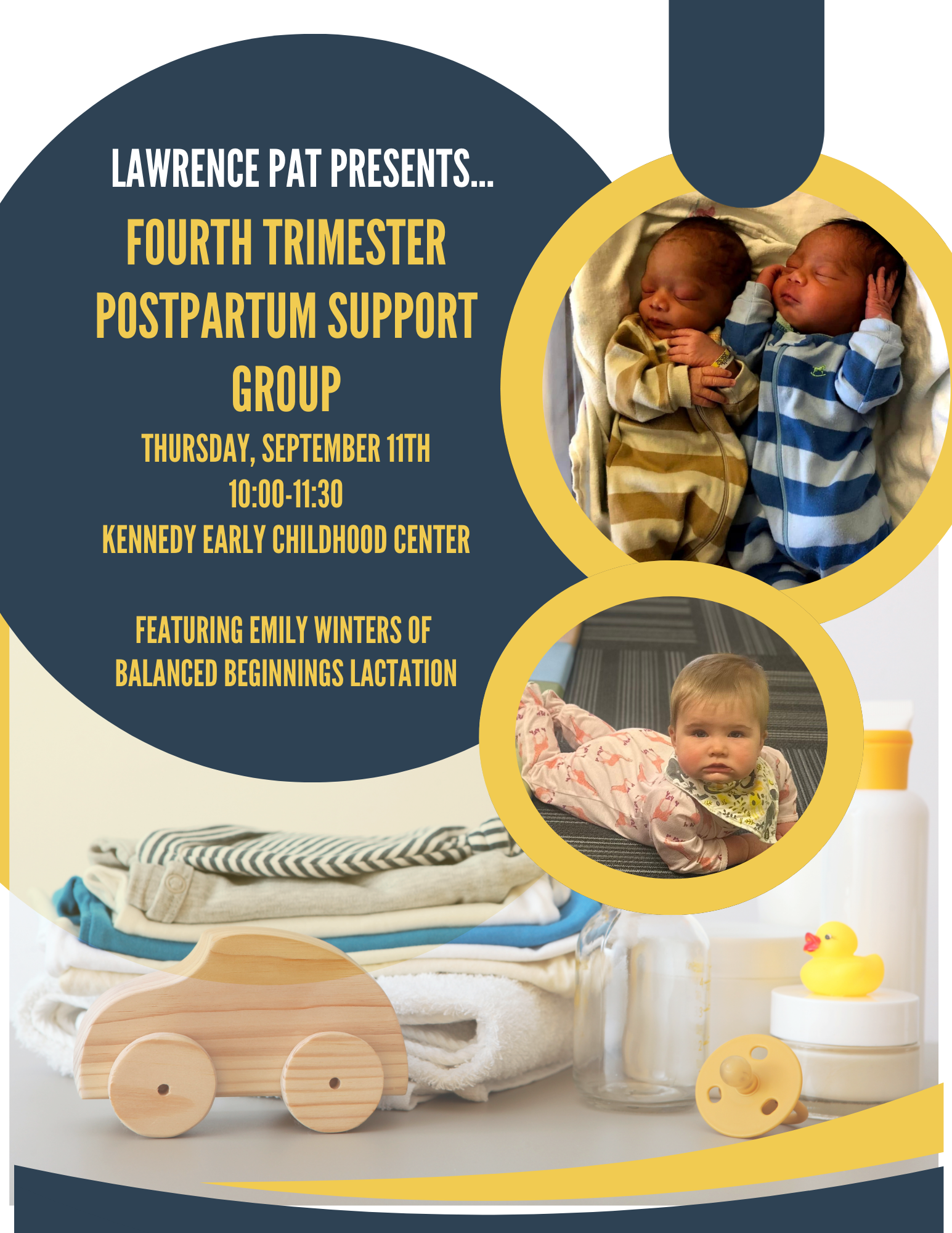 Parents As Teachers 4th Trimester Support Group - LAWRENCE