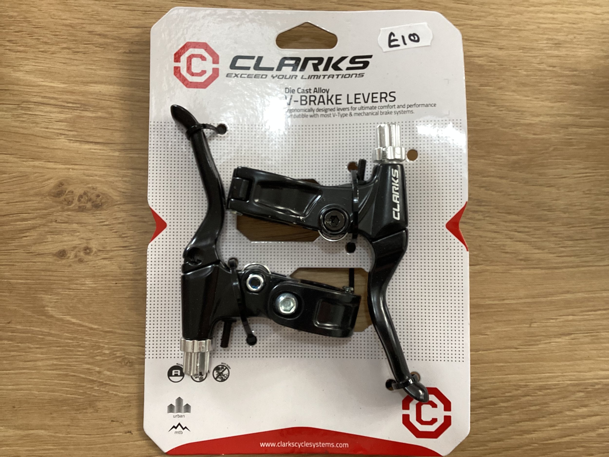 Clarks alloy brake levers (pair)