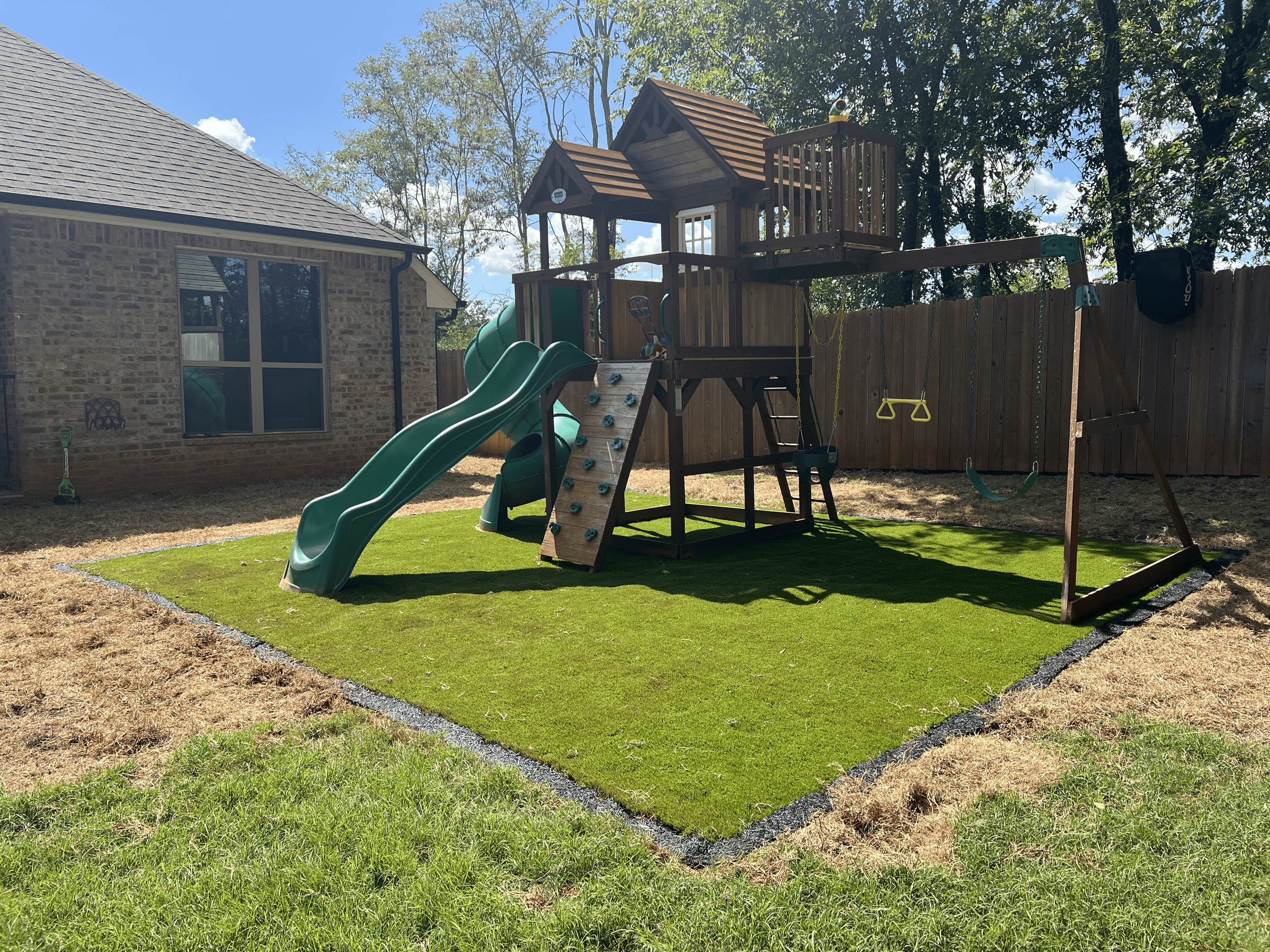 Back Play Area - After