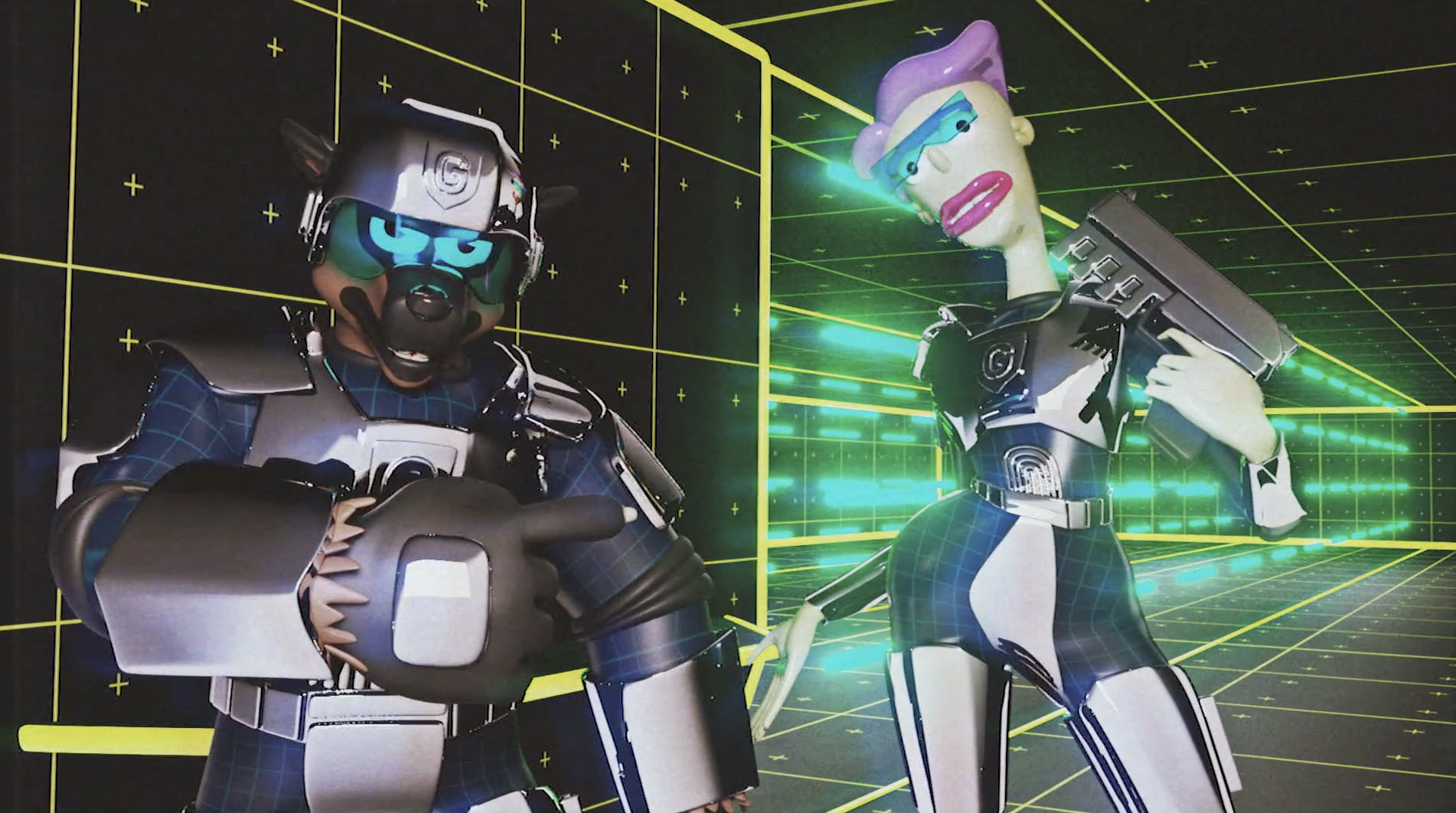 Galaxy Force // Directed by Grier Dill //
A brief glimpse into the intergalactic law enforcement agency, Galaxy Force